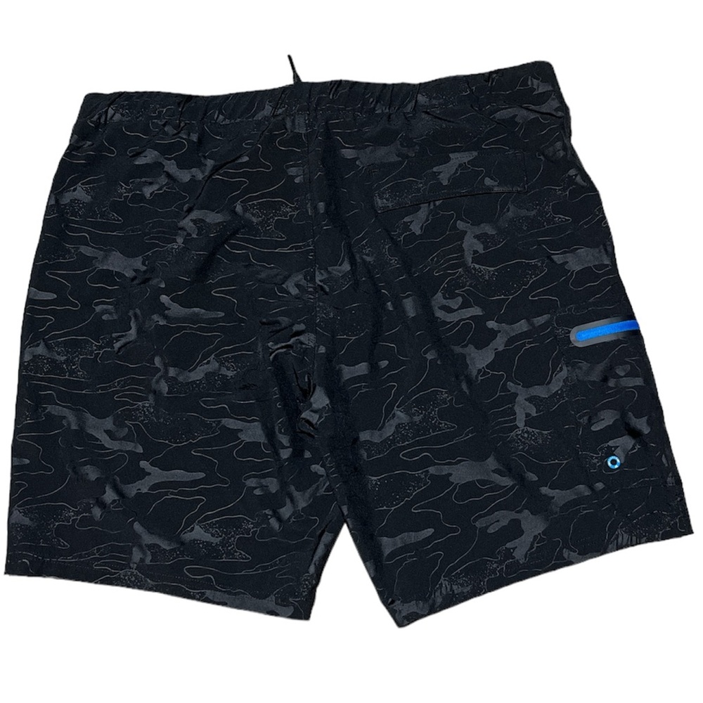 NWOT Men’s Swim Trunks, Zeroxposur. Pockets, tie, poly, spandex, Velcro